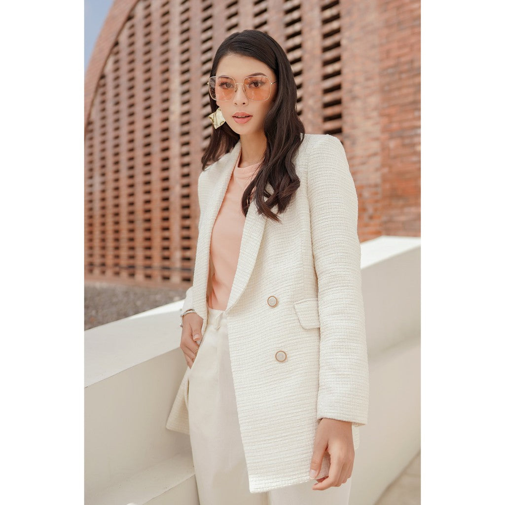 Coco Blazer - White