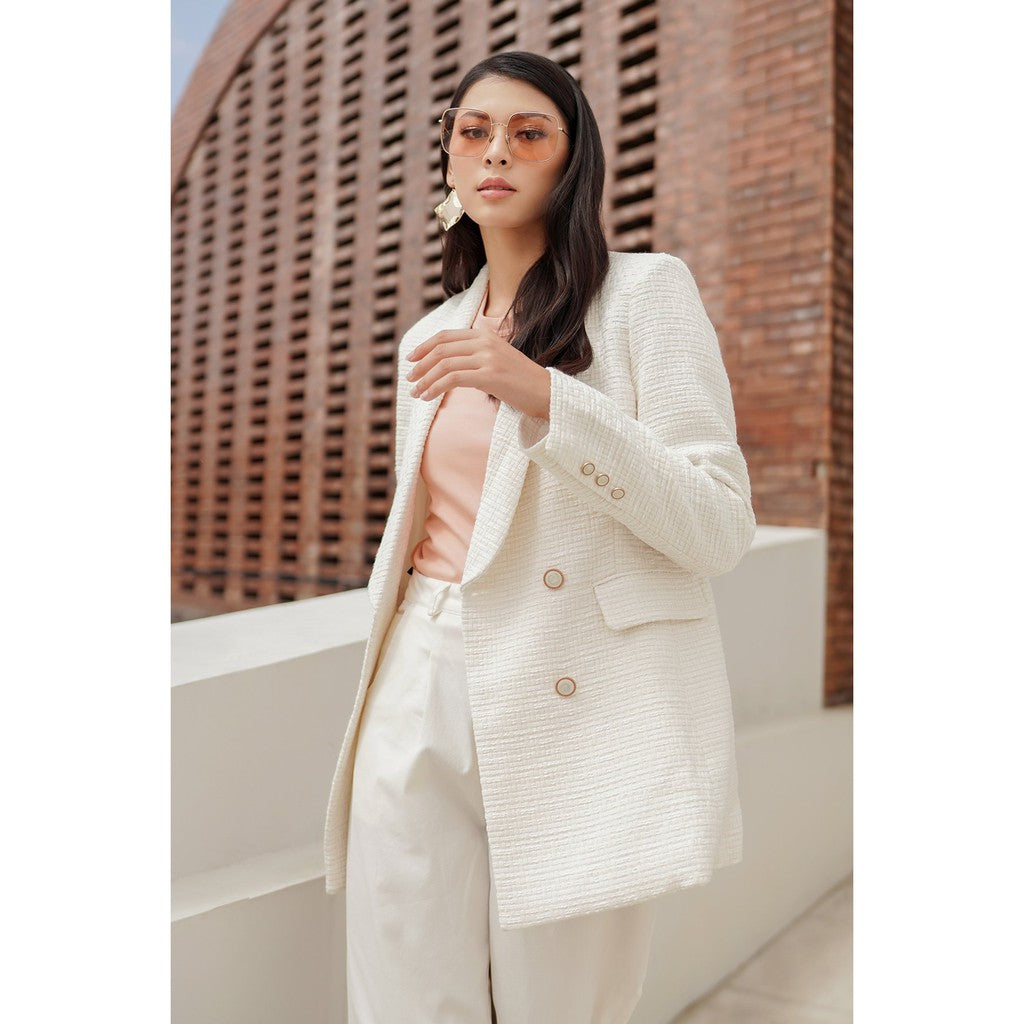 Coco Blazer - White