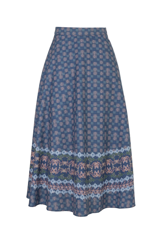 Coral Dreams Skirt - Deep Ocean