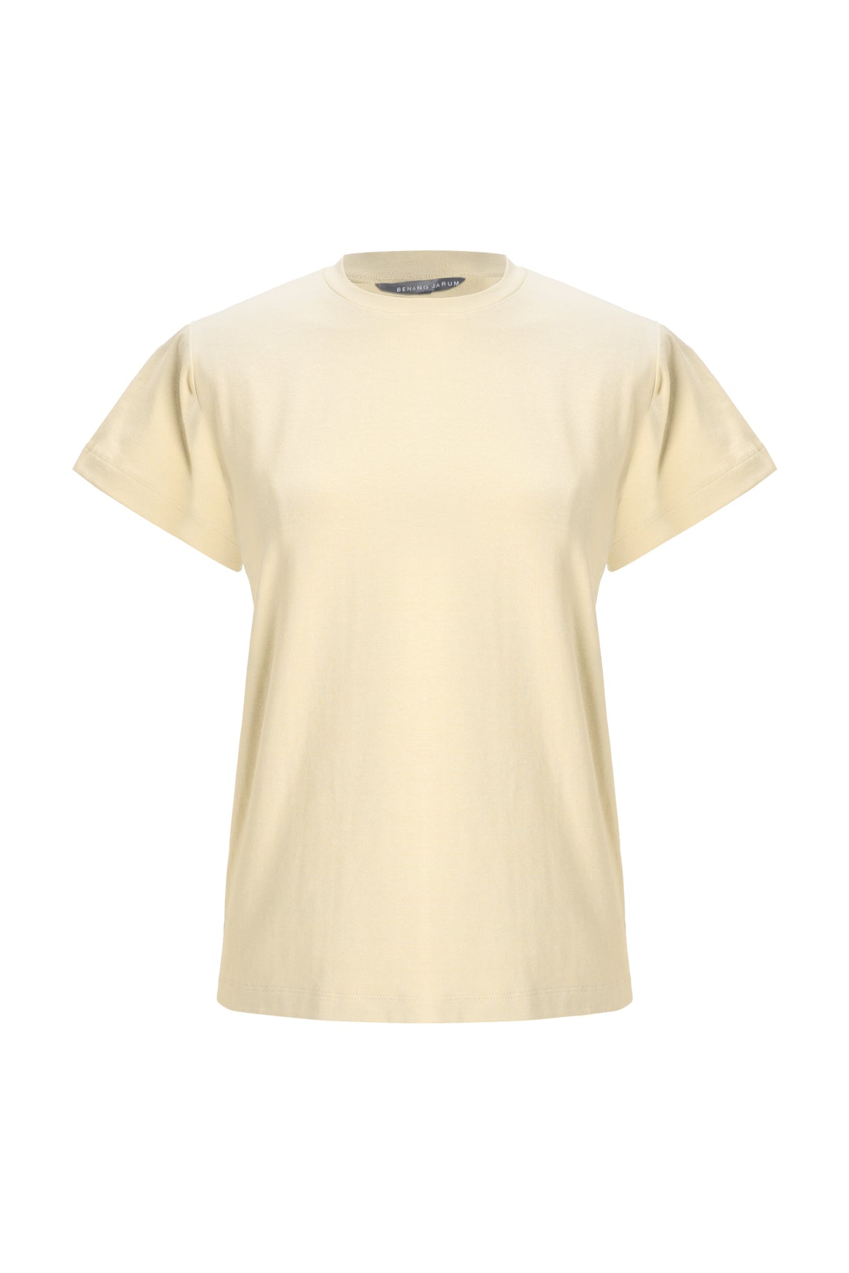 Round T-Shirt - Creme Brulee