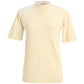 Highneck T-Shirt - Creme Brulee