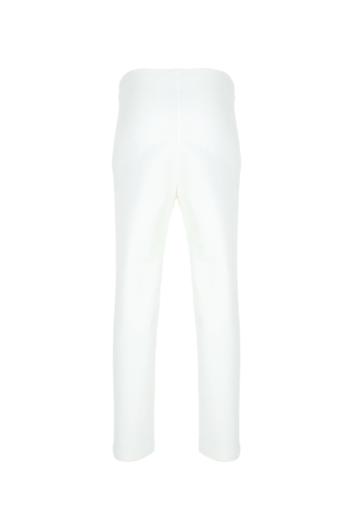 High Waist Ankle Pants - Ivory