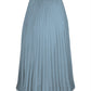 Serena Pleats Skirt - Blue