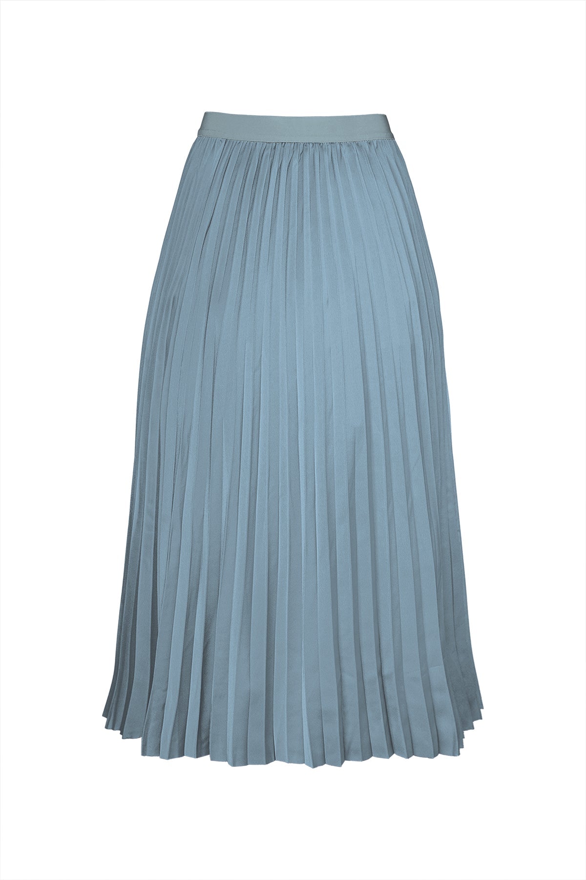 Serena Pleats Skirt - Blue