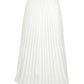 Serena Pleats Skirt - White