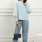 Ruby Blouse - Sky Blue