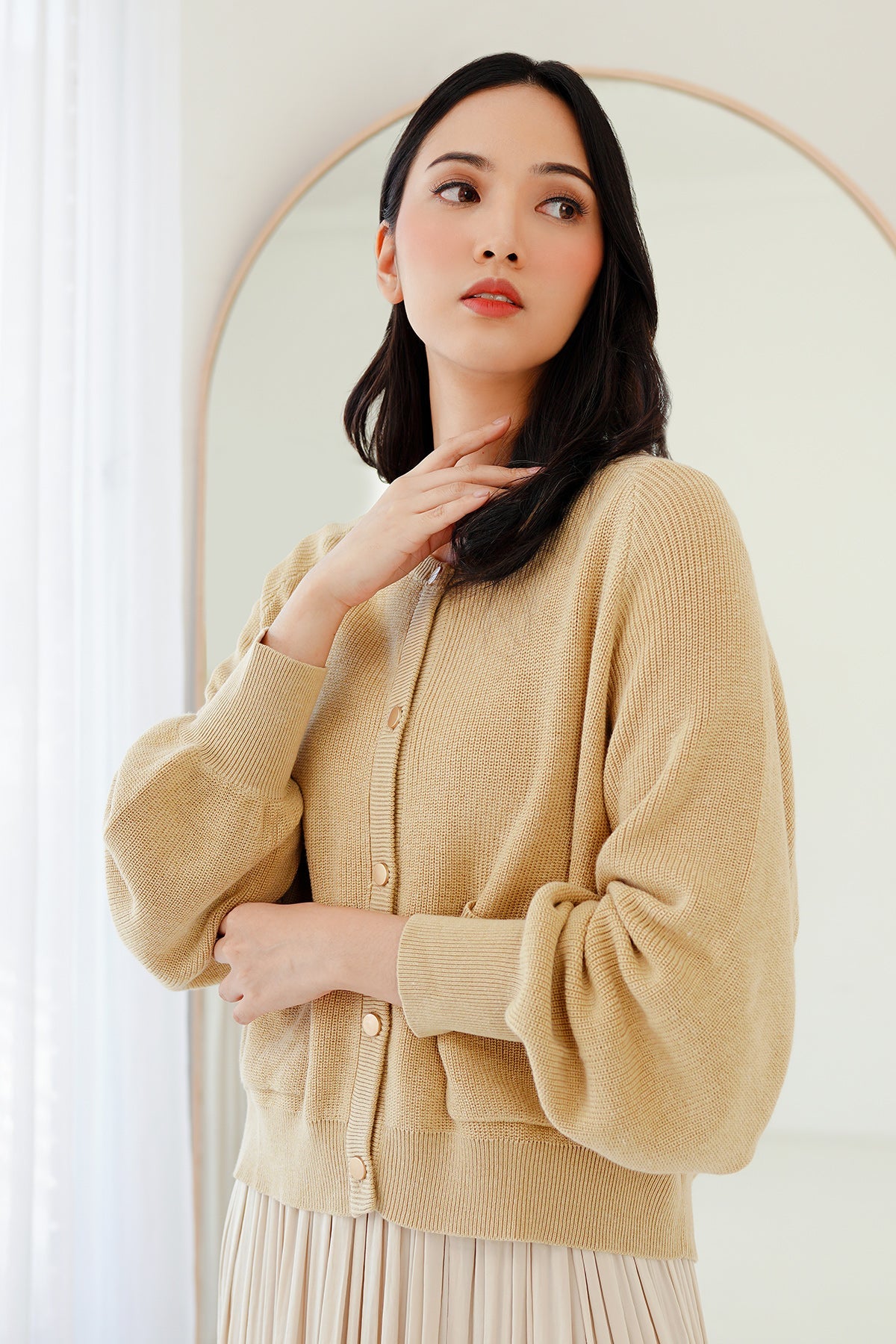 Joy Cardigan - Beige