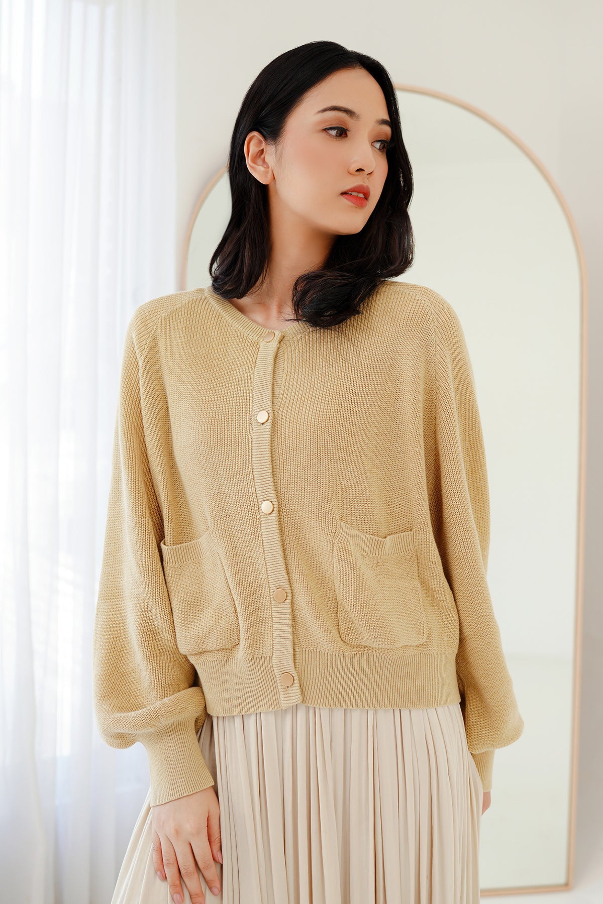 Joy Cardigan - Beige