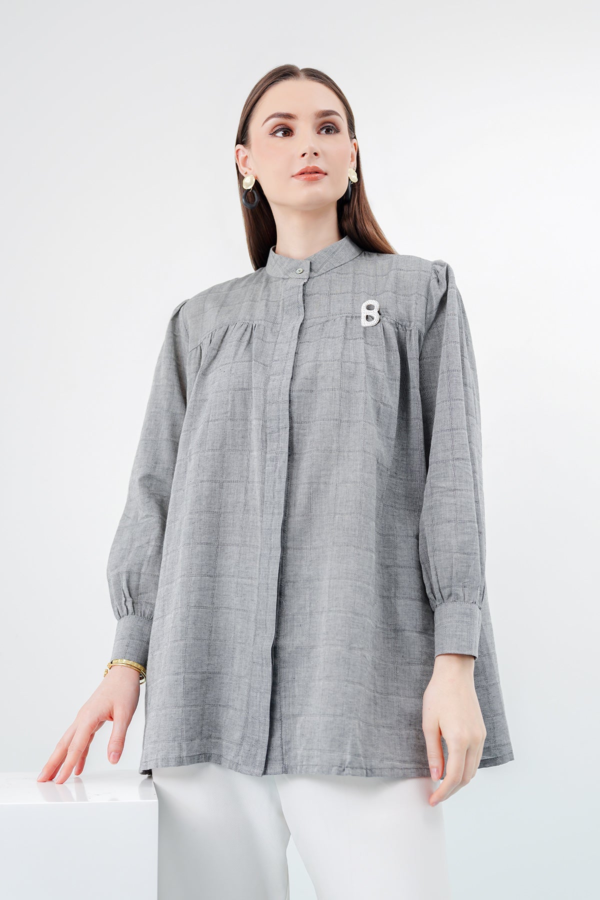 Zaline Shirt - Dark Grey