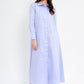 Hilary Shirt Dress - Blue