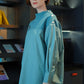 Ravina Blouse - Cyan