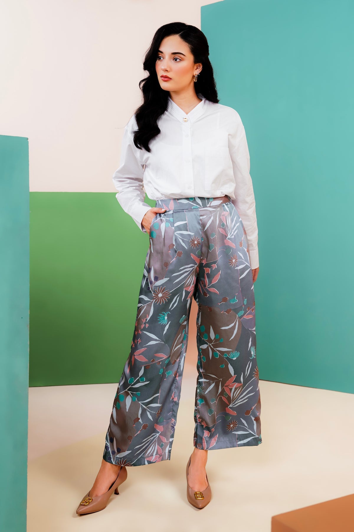 Fiorella Pants - Grey