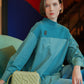 Ravina Blouse - Cyan