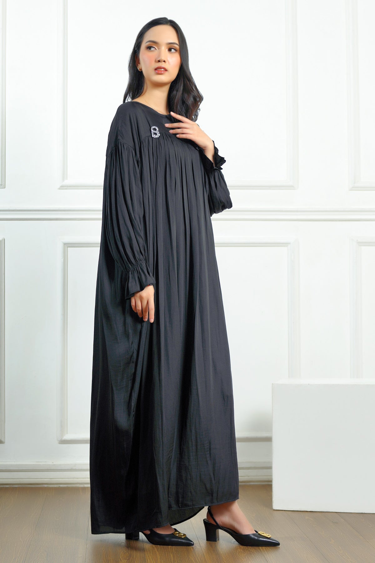 Cara Maxi Dress - Black