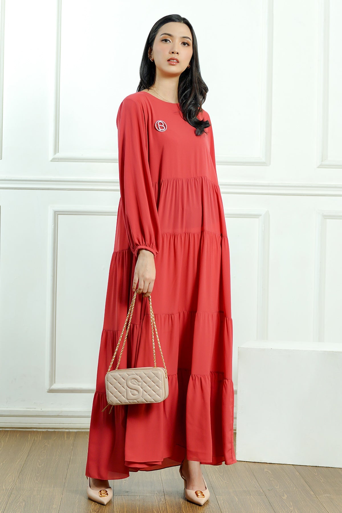 Mikaila Dress - Red