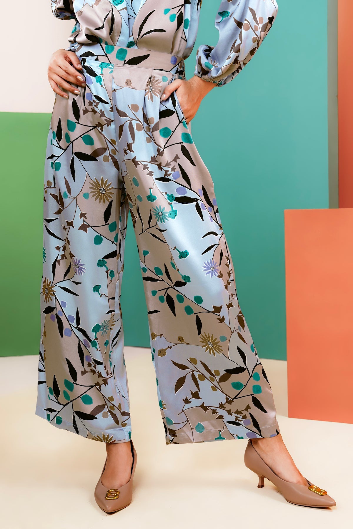 Fiorella Pants - Blue