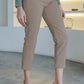 Basic Ankle Pants - Taupe