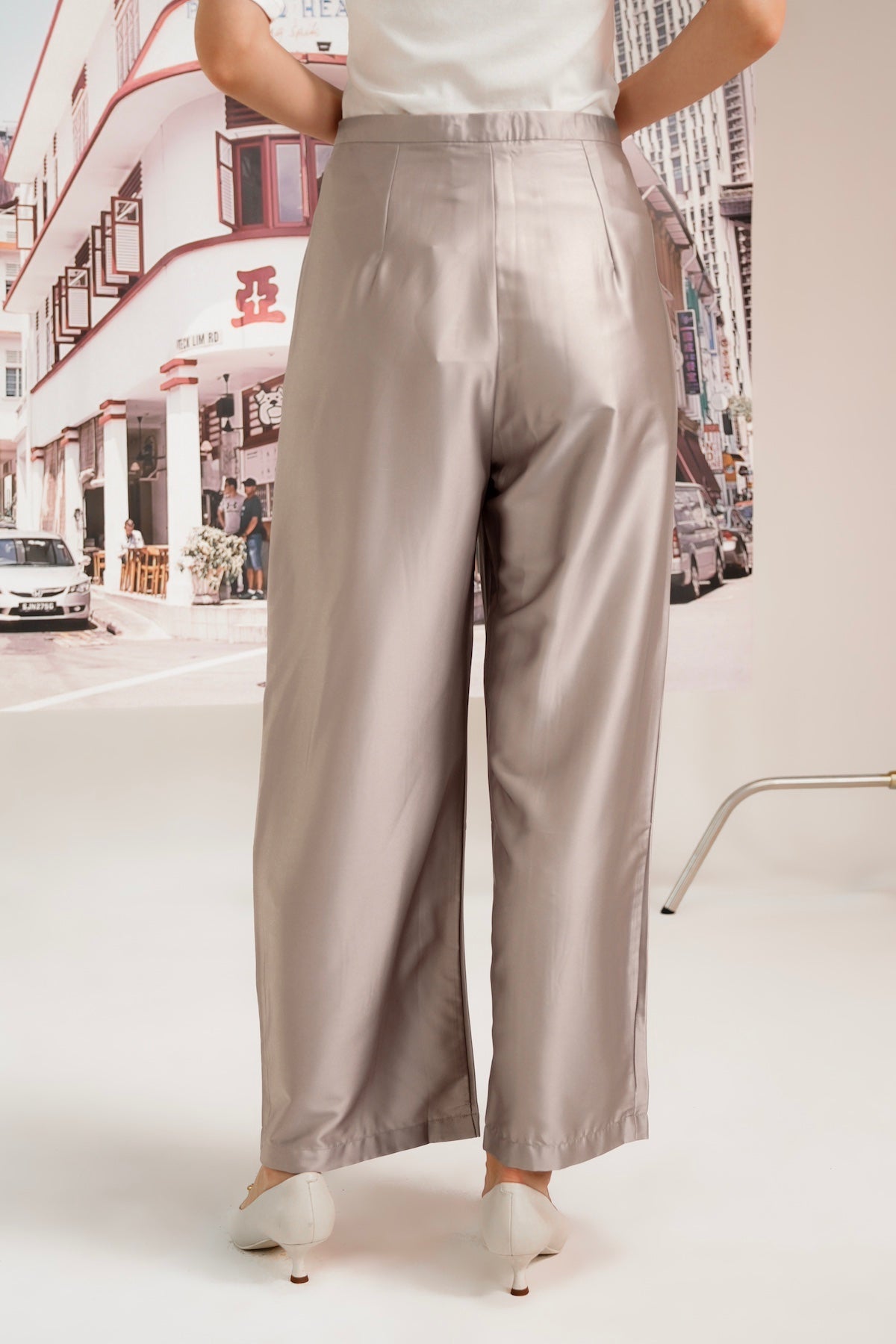 Monogram Pants - Dusty Rose