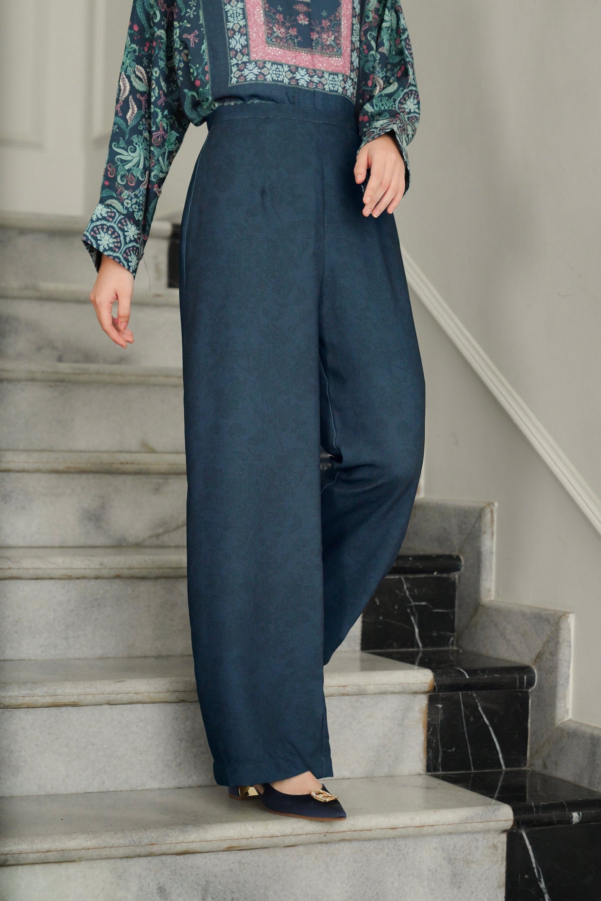 Serenity Soiree Pants - Midnight