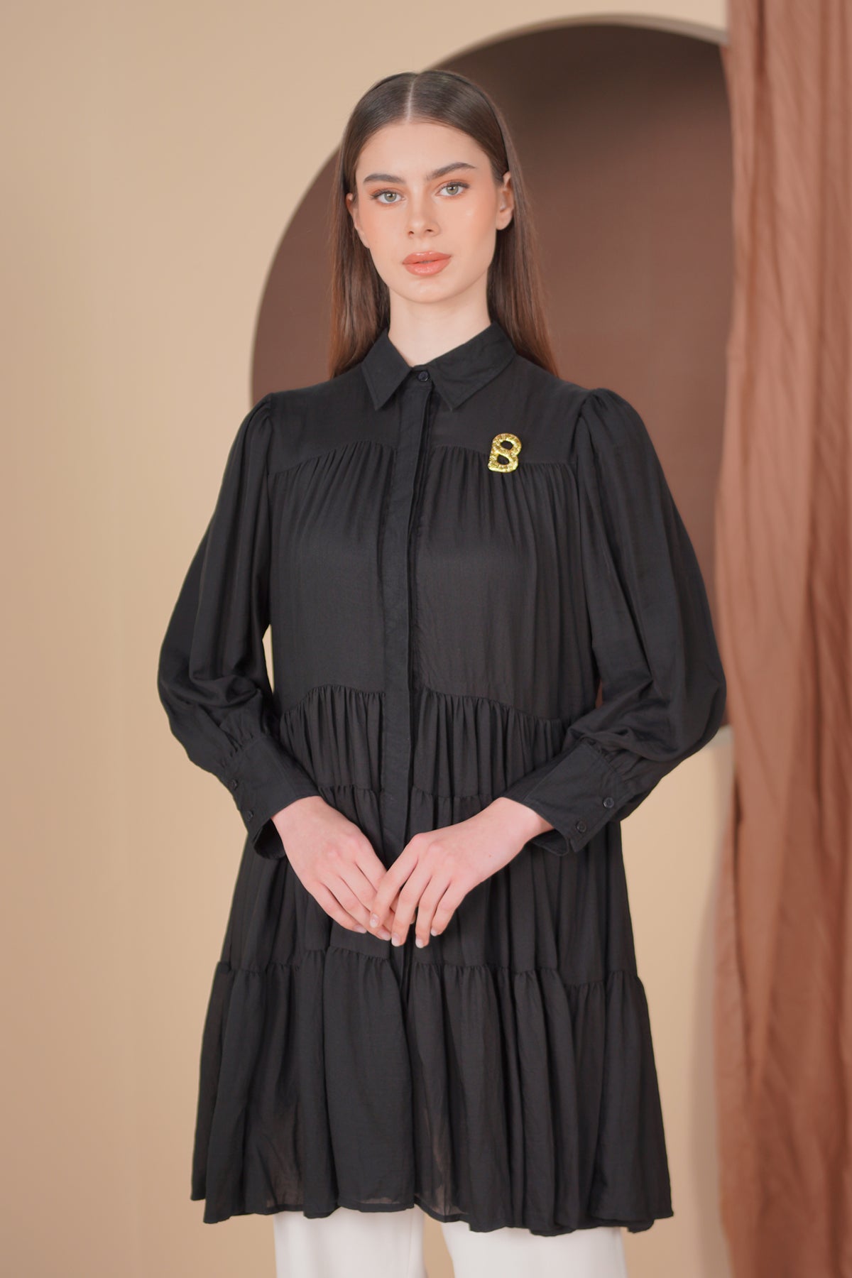 Sebia Tunic - Black