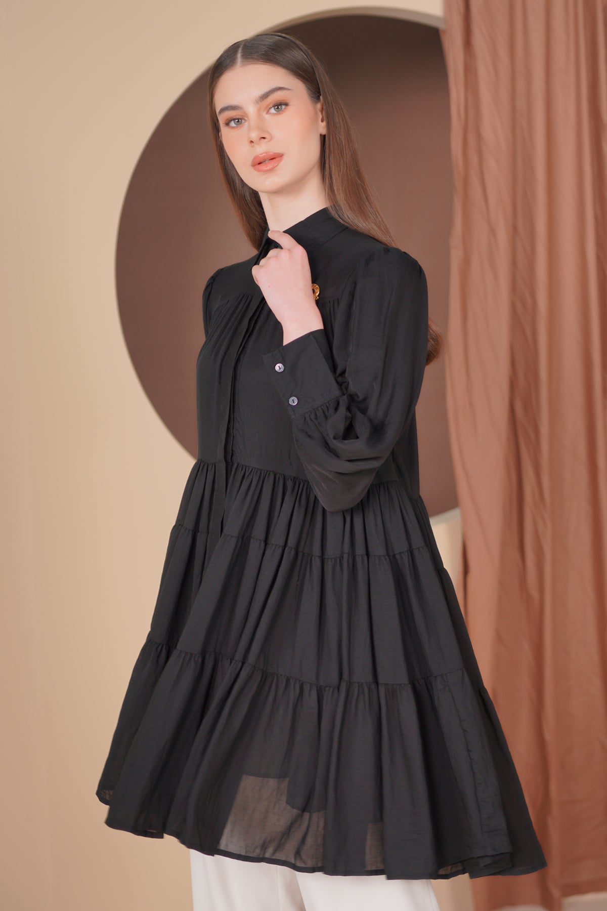 Sebia Tunic - Black