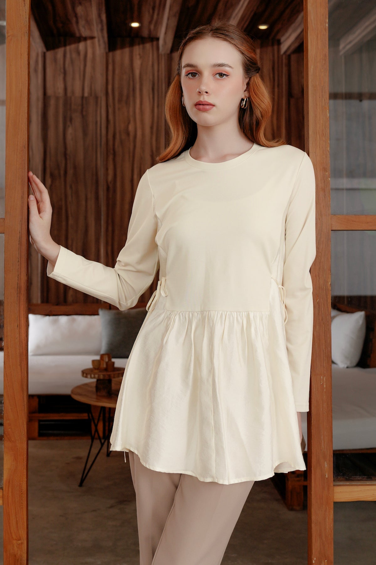 Camelia Blouse - Cream