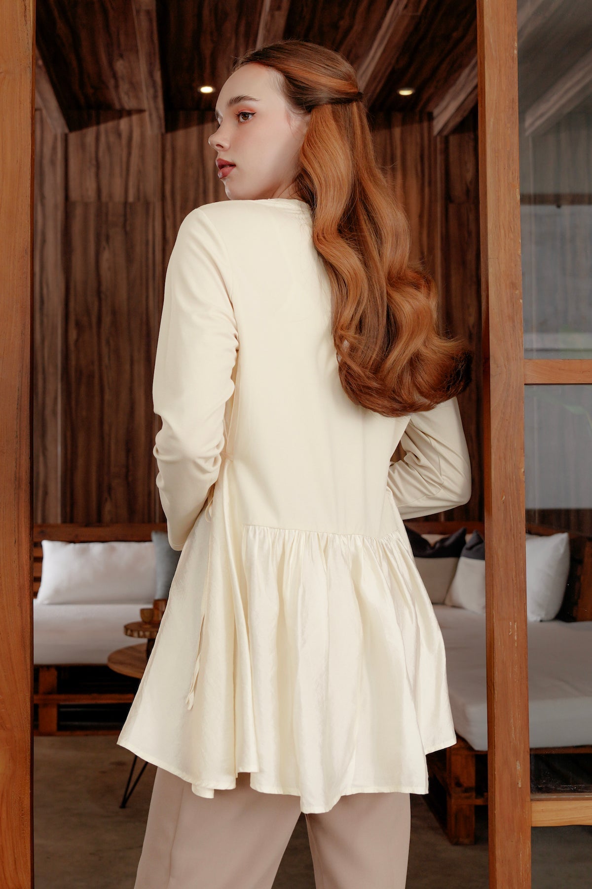 Camelia Blouse - Cream