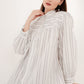 Nadine Ruffle Shirt - White