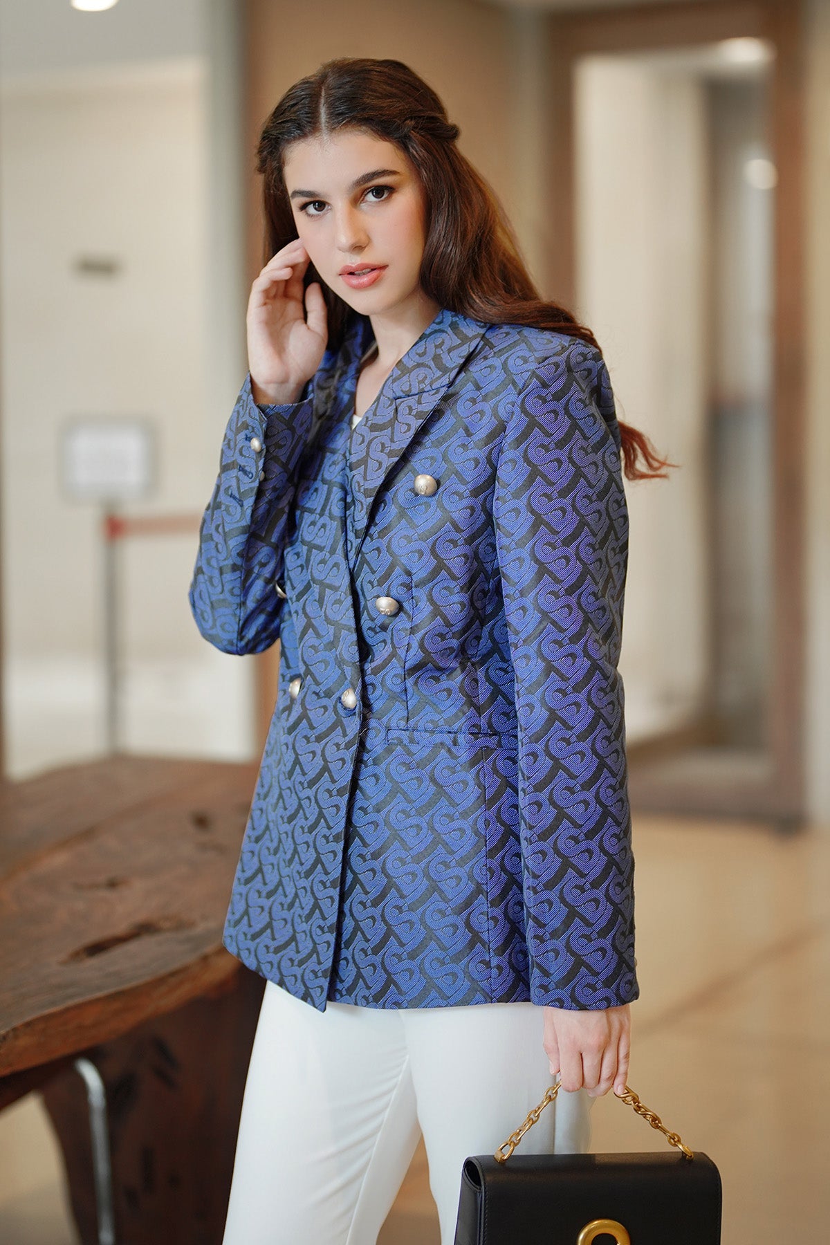 Bimu Blazer - Navy