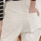 Corduroy Baggy Pants - White