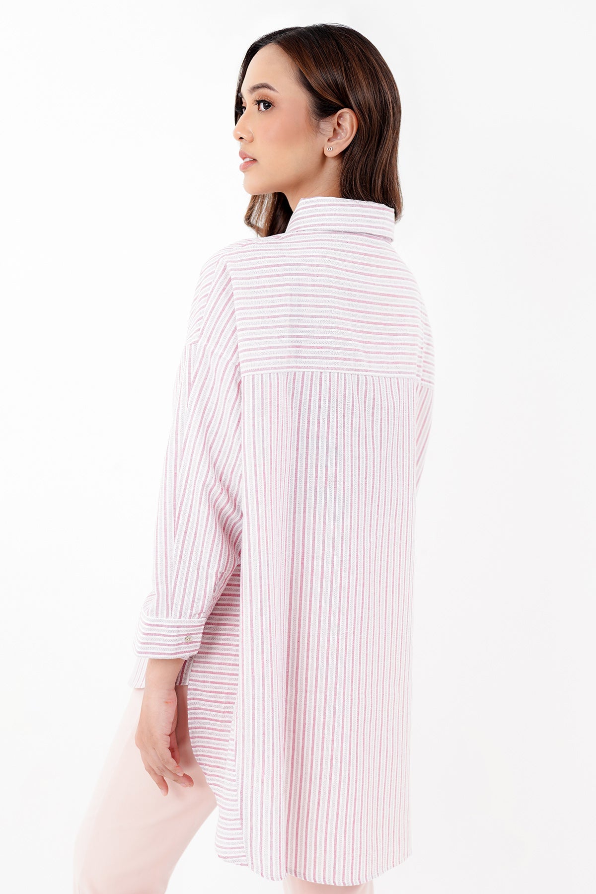 Eola Shirt 2.0 - Pink Stripe