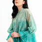 El Mar Minorca Shirt with Puff Sleeve - Aqua