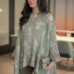 Green Florence Blouse