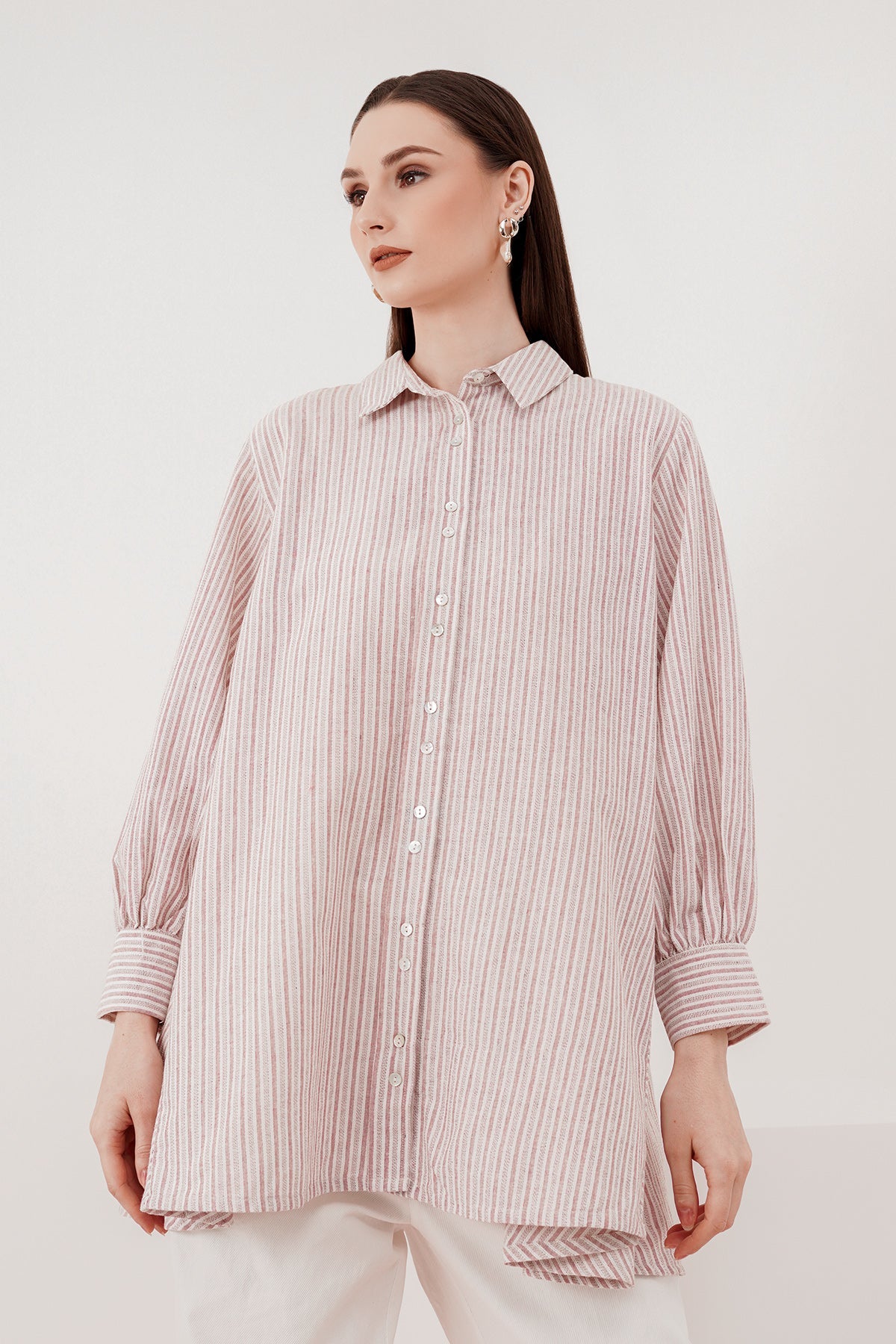 Double Button Shirt - Dusty