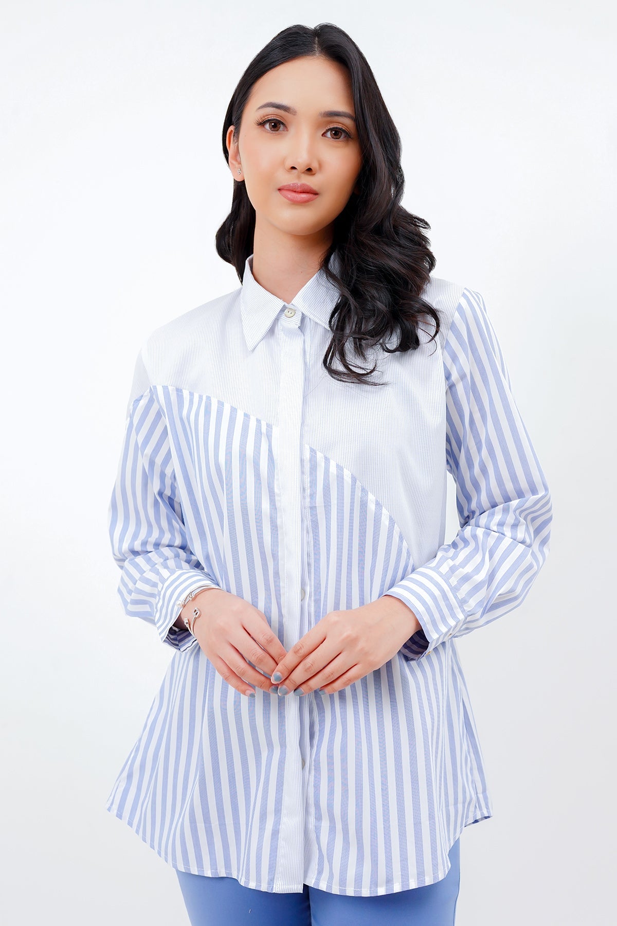 Dilla Shirt - Blue/White