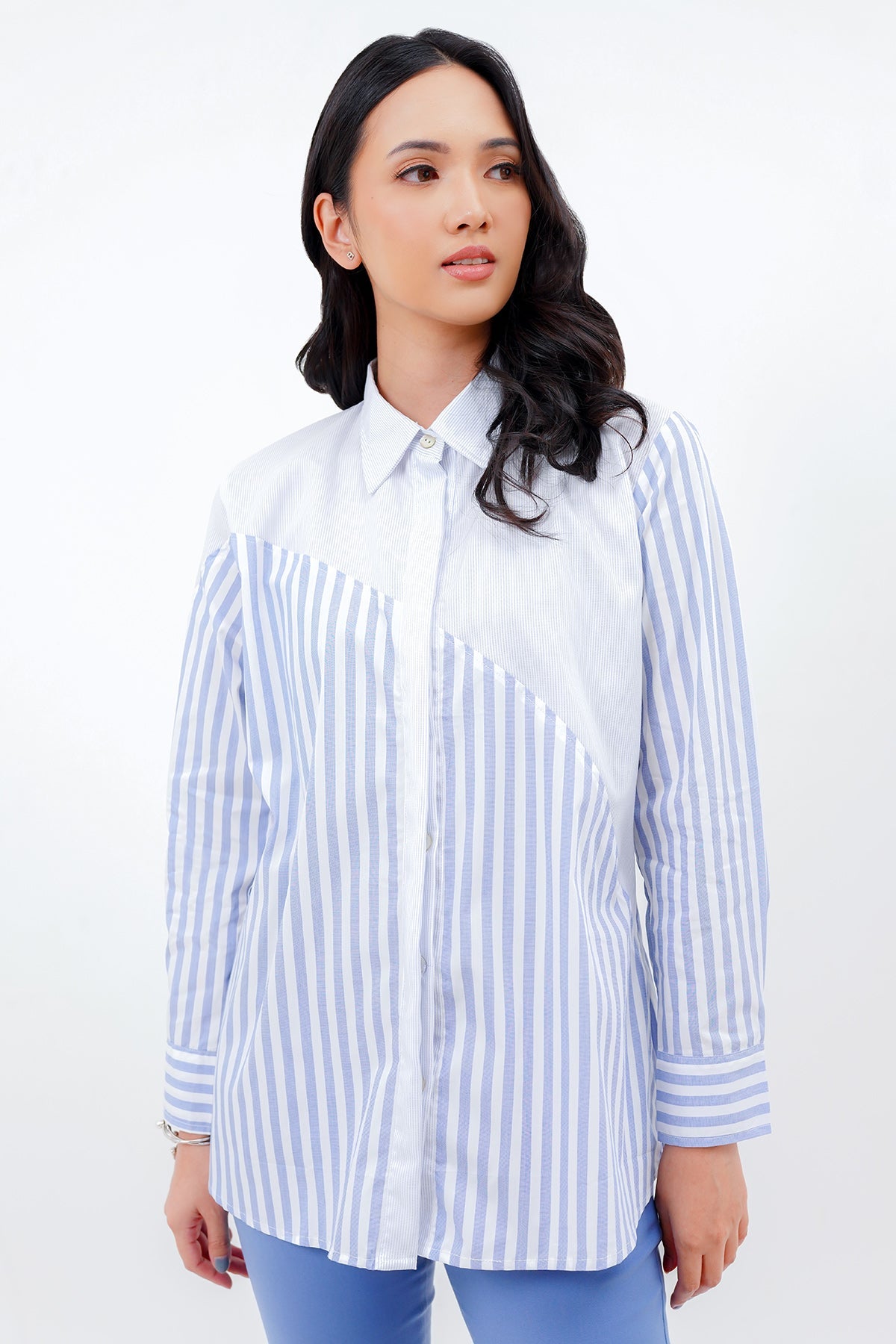 Dilla Shirt - Blue/White