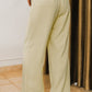 Waistband Pants - Cream