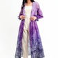 El Mar Minorca Drawstring Long Outer - Purple