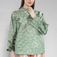 Prisha Jacquard Shirt - Sage