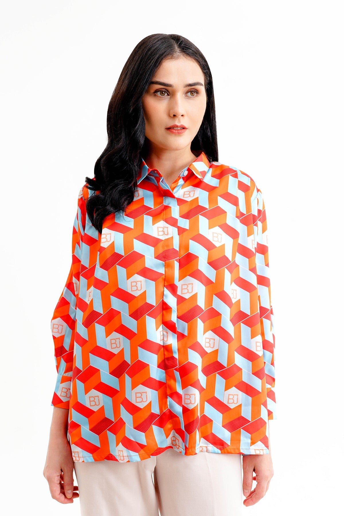 Arnia Basic Shirt - Orange