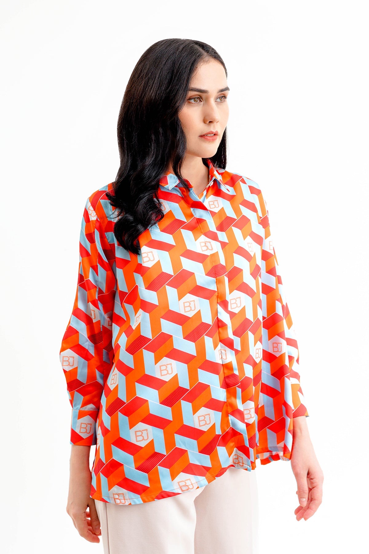 Arnia Basic Shirt - Orange