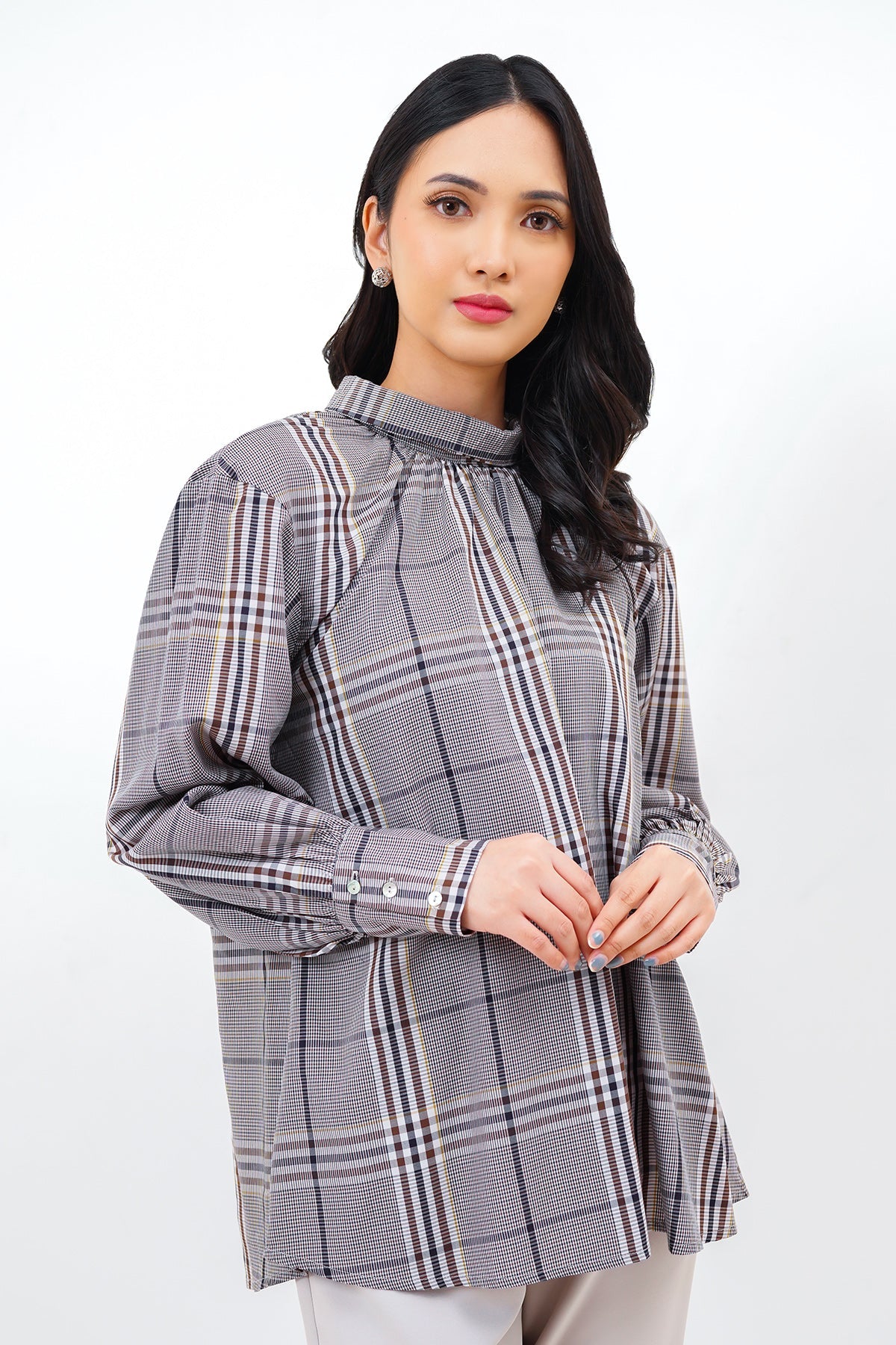 Jane Blouse - Brown