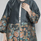 Miciela Jacquard Outer - Charcoal