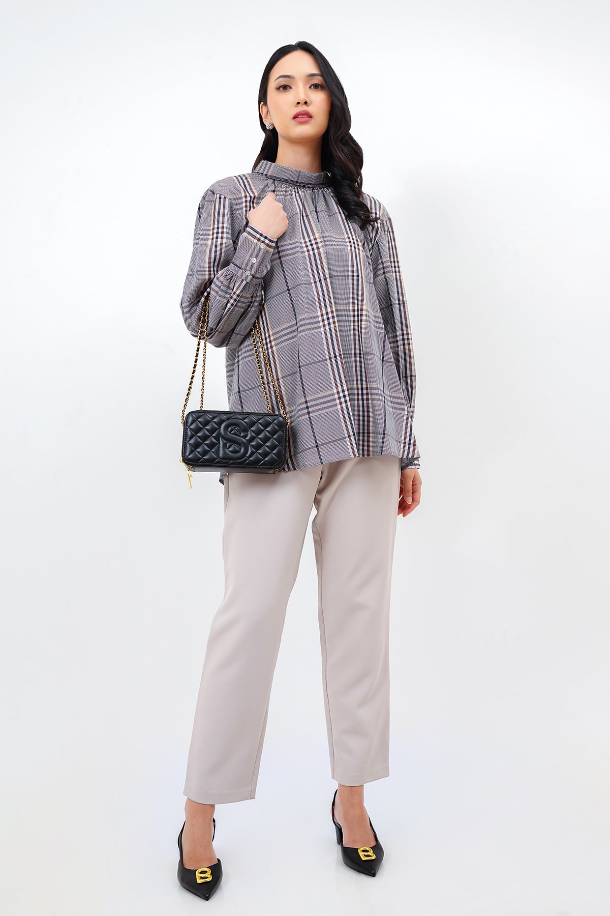 Jane Blouse - Brown