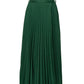 Cleo Pleated Skirt - Evergreen