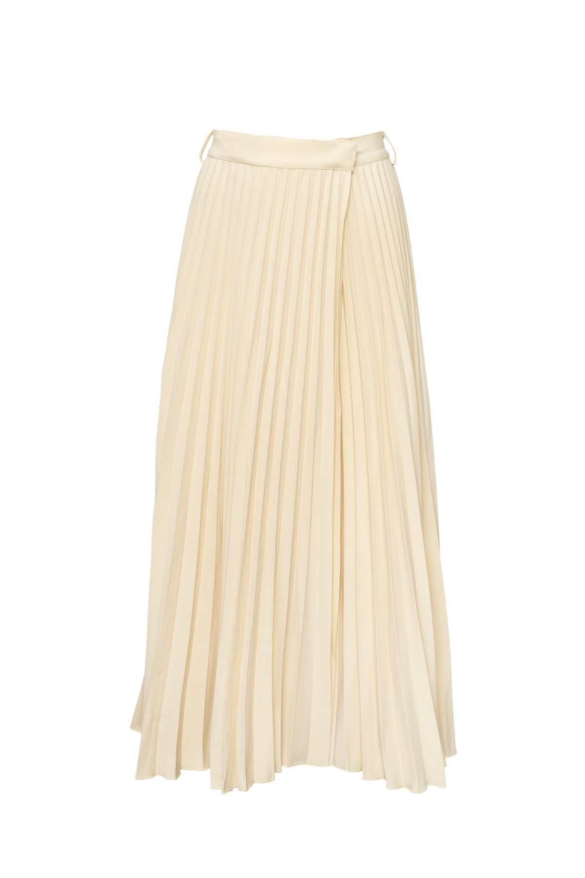 Cleo Pleated Skirt - Vanilla