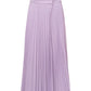 Cleo Pleated Skirt - Viola