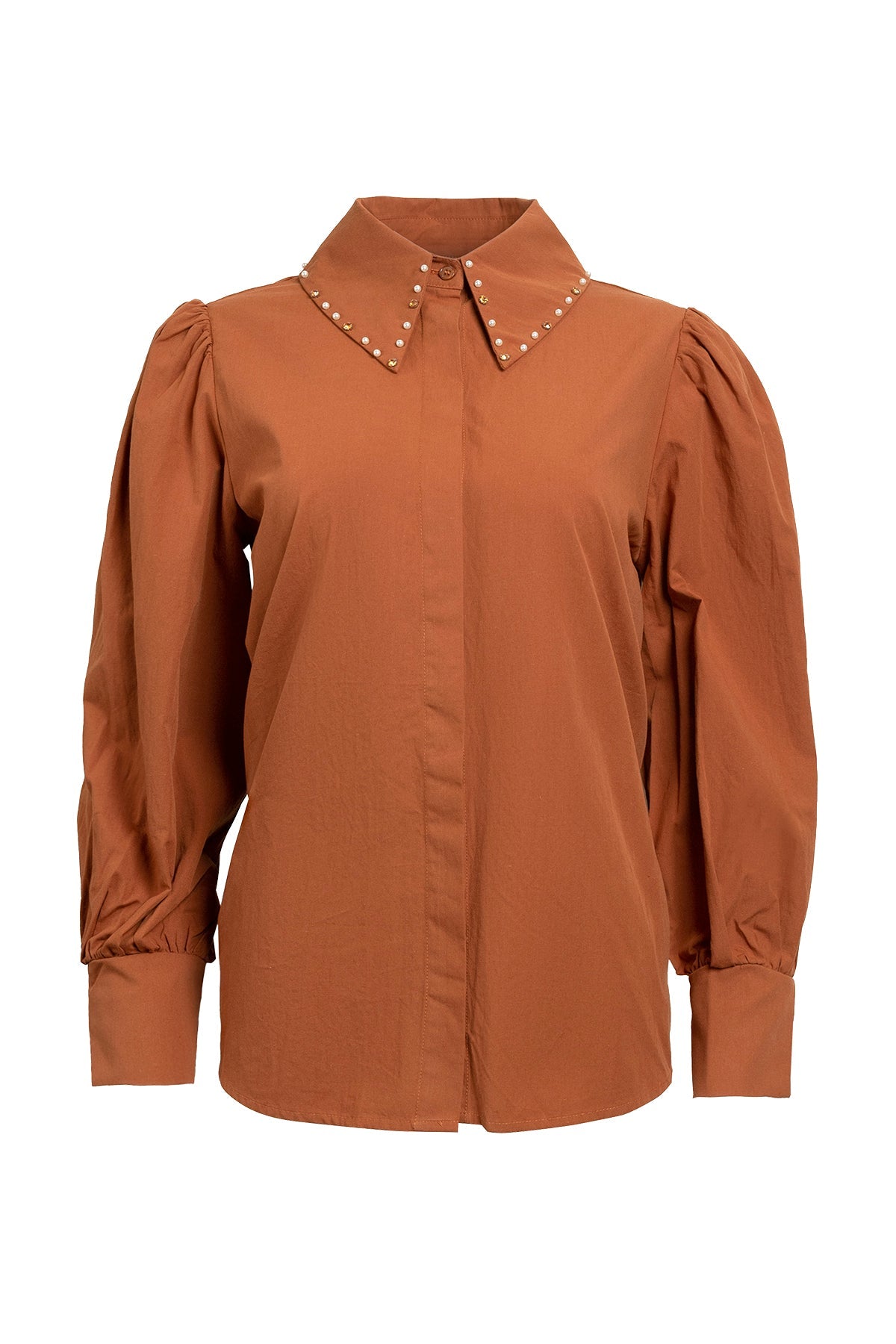 Alice Shirt - Mahogany