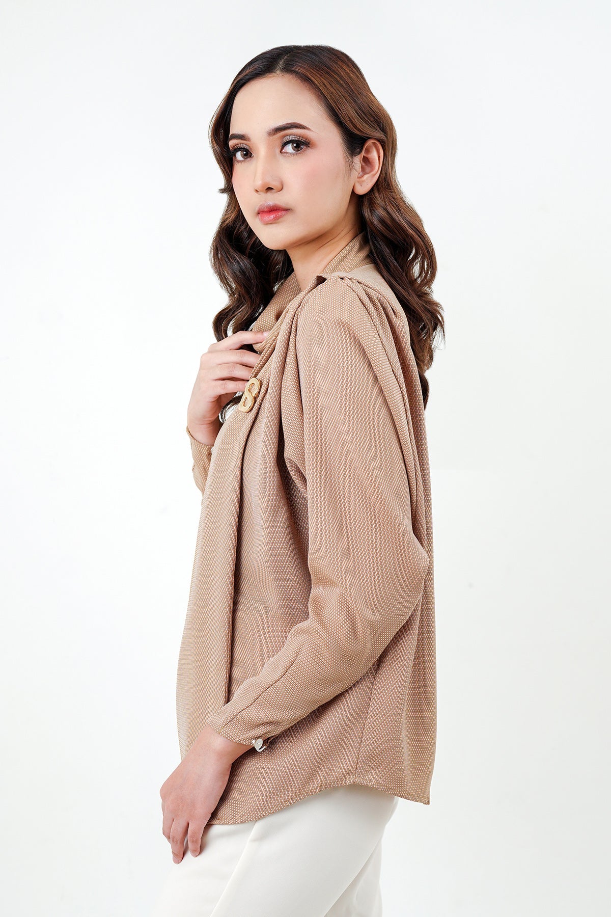 Rhea Top - Beige