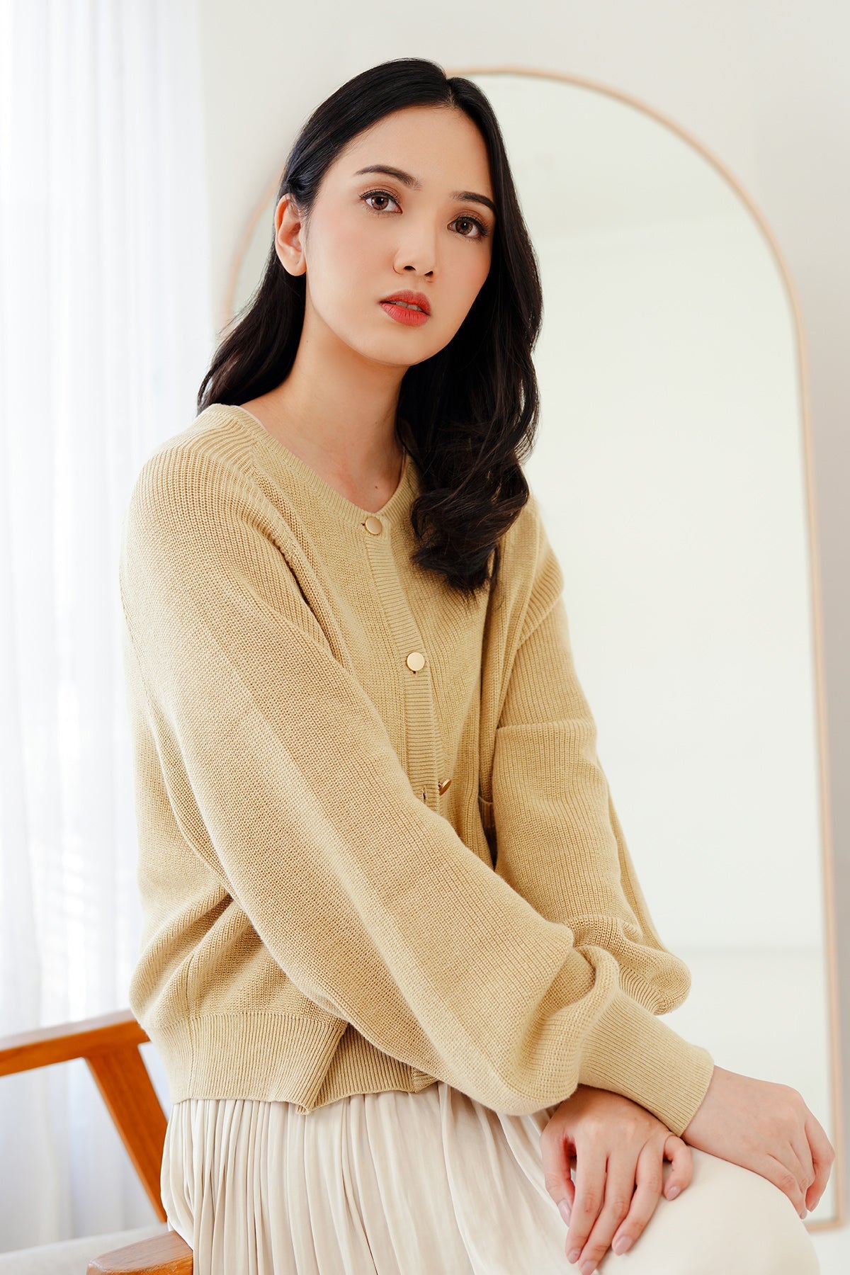 Joy Cardigan - Beige